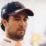 Checo Pérez con Red Bull